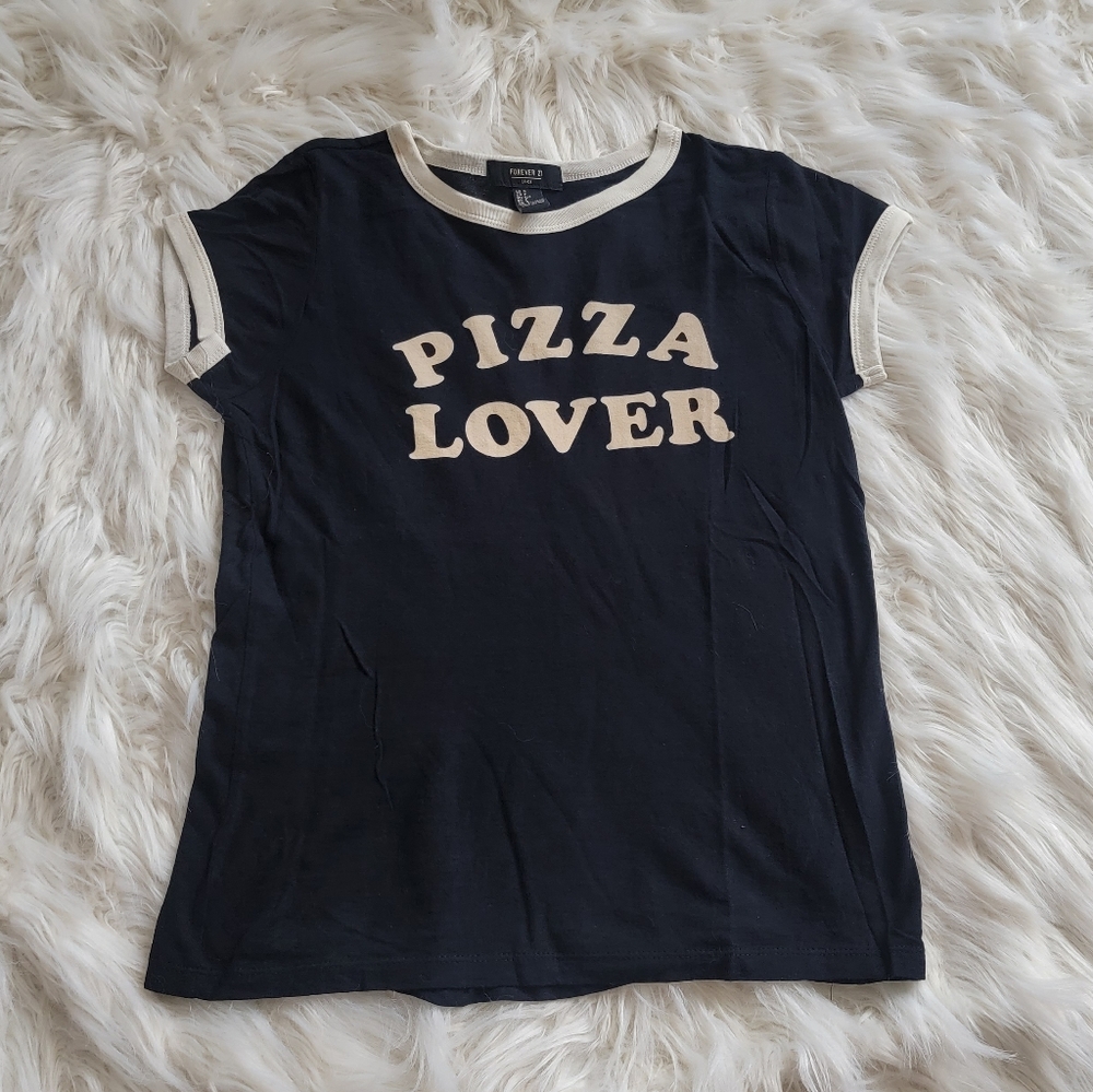 Forever 21 "PIZZA LOVER" Tee